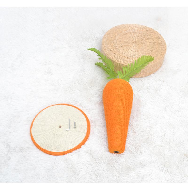 Gulrotformet kjæledyr Kattleke Katt Klatrestativ Katt Gripebrett