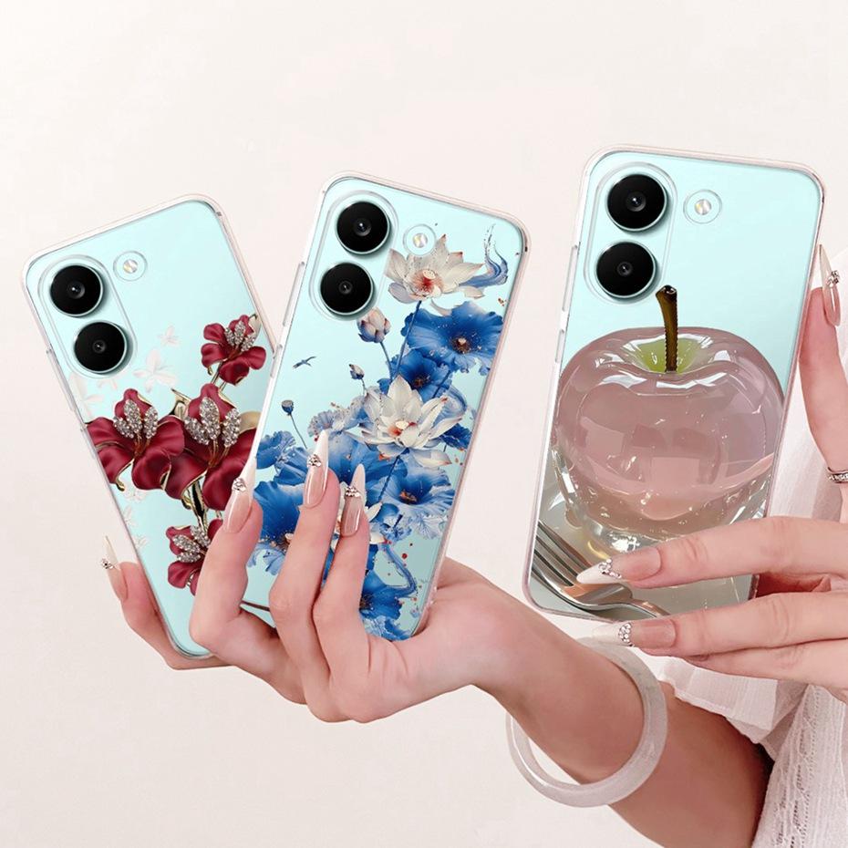 Clear TPU Case For Xiaomi Poco X8 Pro Newest Style Phone Cases For Xiaomi Poco X8 Pro Max X8Pro Soft Silicone Covers Bumpers