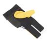 Left Hand Pool Glove 3 Finger Nylon Comfortable Elastic Universal Adjustable Billiard Pool Glove Yellow