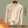 Women's Thermal Ribbed Long Sleeve Slim Fit T-shirt - 2025 Autumn/Winter Collection
