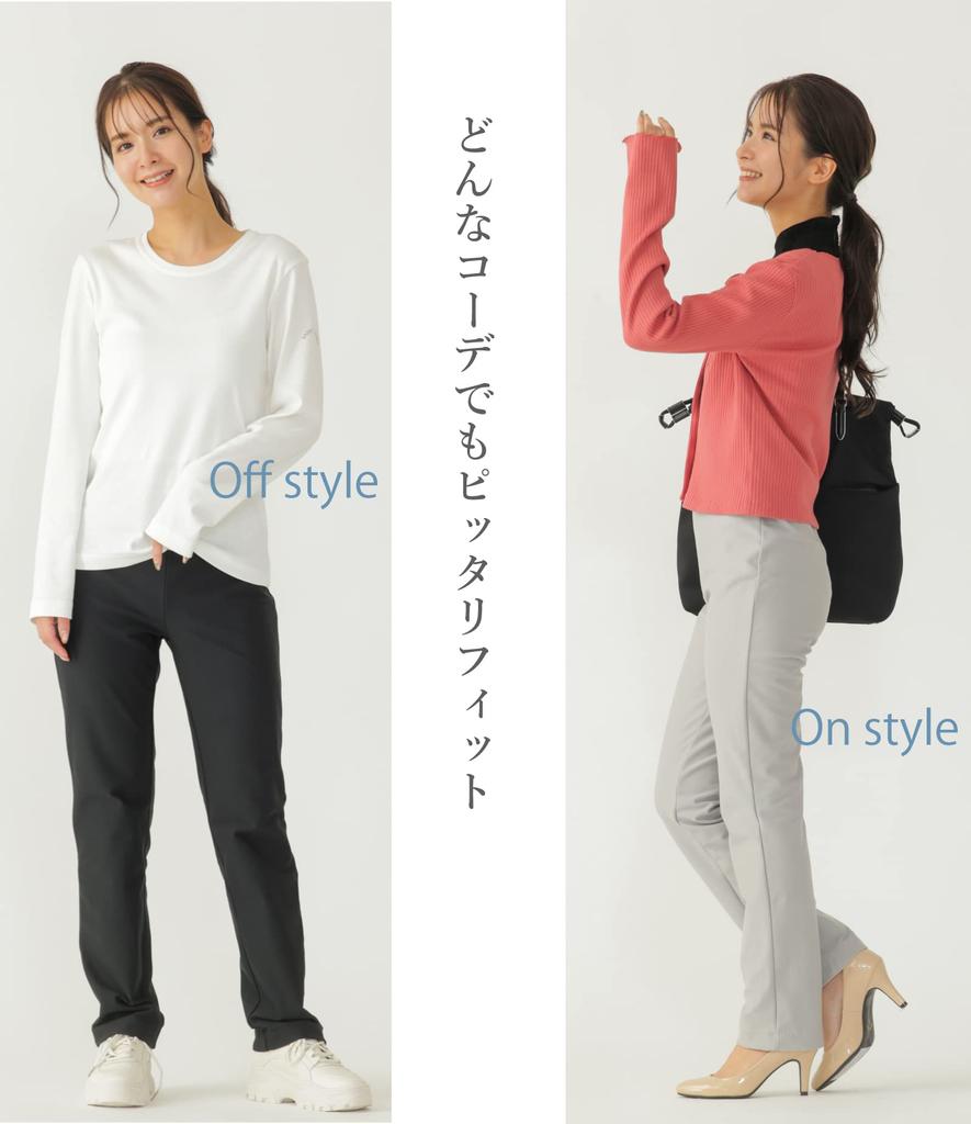 EgneL Stretch Wyprodukowano w Filarossa Proste Zimowe Spodnie, Japonia, Legginsy z Podszewką z Polaru, Dopasowane, Rozciągliwe, Damskie, (002, SZ, LL, 65)