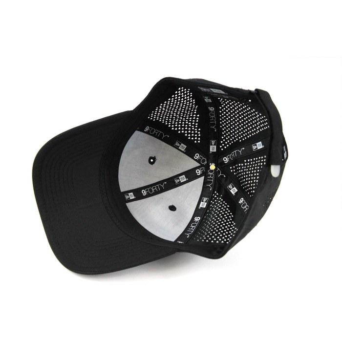 [New Era] Cap Mesh 9FORTY Perforated Performance Cap BLACK