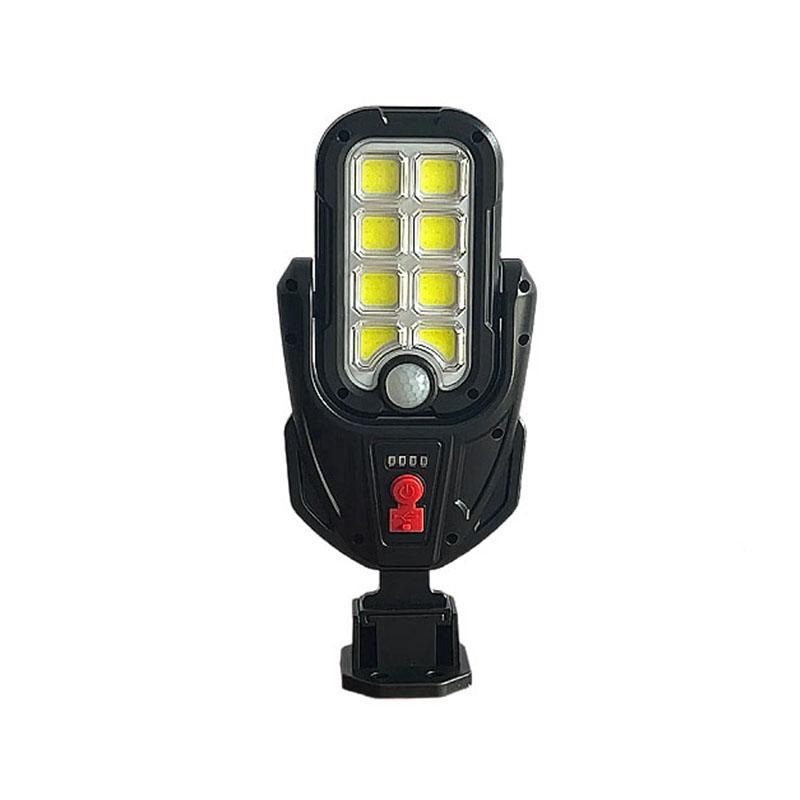 

Удобные многорежимные уличные и дворовые солнечные светодиодные/COB настенные светильники, подходящие для ночного времени, двора, сада, обочины дороги и ночной безопасности COB-200mAh