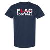 Flag Football - Sportteam Spieltag T-Shirt - Marineblau