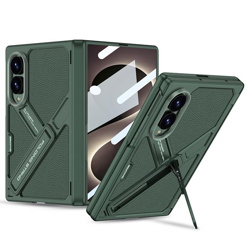 Magnetic Hinge 360 Protective Case For Samsung Galaxy Z Fold 8wide Armor Screen Protector Stand Slim Cover For Galaxy Z Fold8 Ca