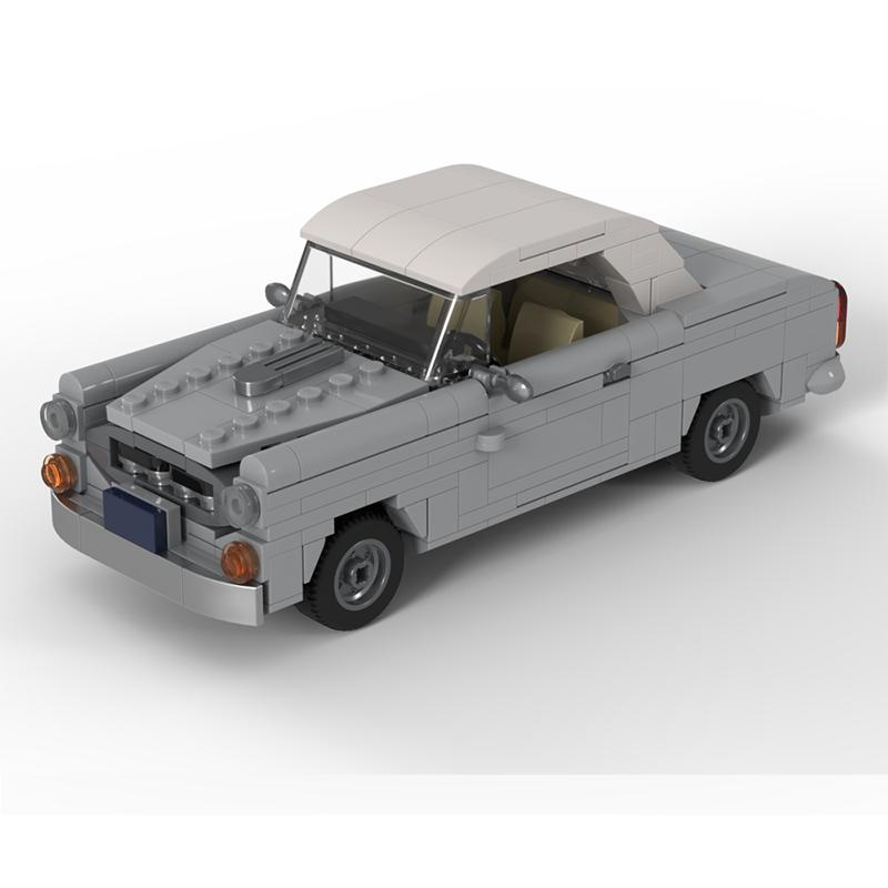 Baustein Spielzeug Modell MOC Auto 403 Cabrio 8 Breit MOD 412 Teile Für Jungen Erwachsene Kinder Display Weihnachtsgeschenk