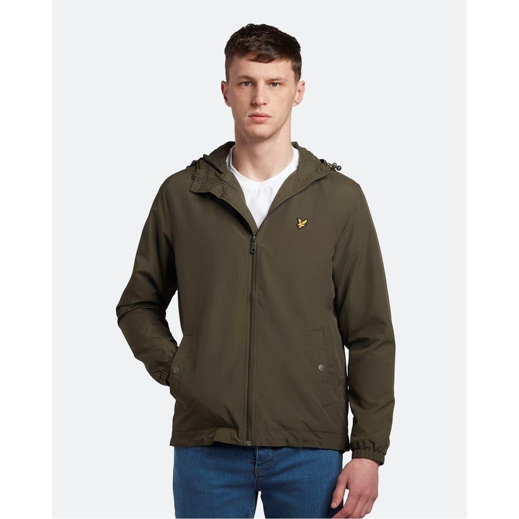 Lyle & Scott Mens Water Resistant Hooded Jacket