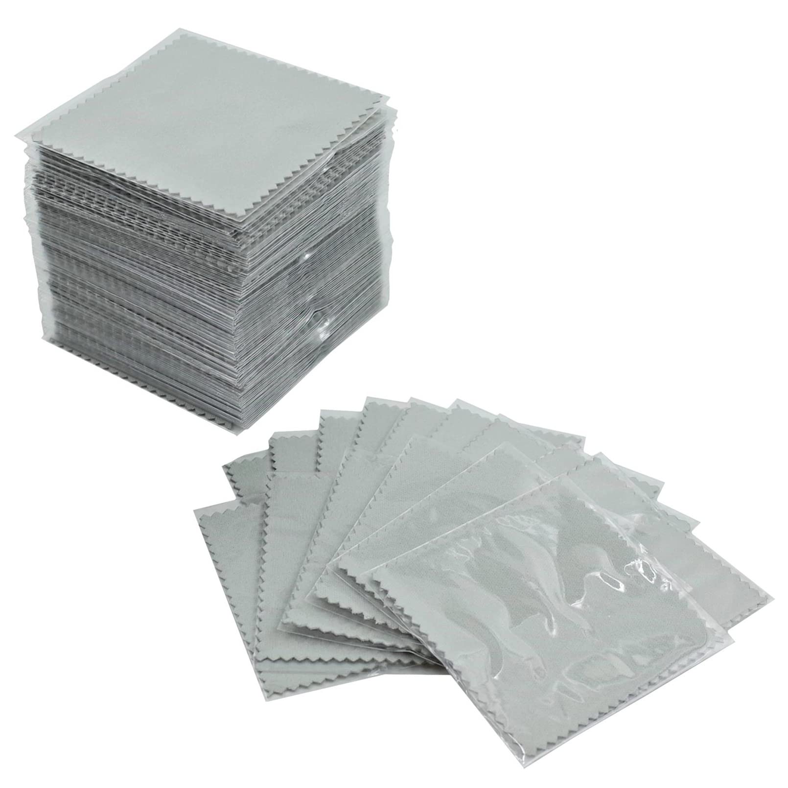 

ZERONOWA Серебро Полировка серебра Ткань для полировки драгоценных металлов Листы ткани Ткань, Ткань, (Серый/100 (Индивидуально упакованный))