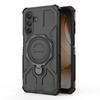 Samsung Galaxy A26 Magnetic Ring Case 360° Rotatable [Military-Grade Drop Protection] + Metal Plate for MagSafe Phone Case