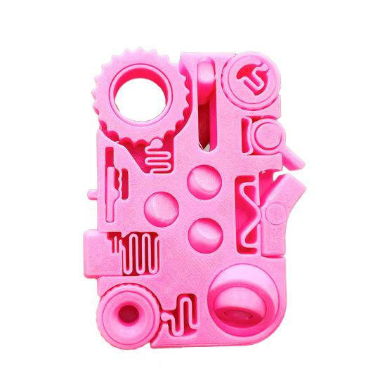 12-In-1 Stress Relief Toy Pocket Size Portable 3D Printed Rotatable Gear Fidget Spinner Decompression Activities Board Educational Toy