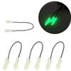 20Pcs Suitcases Tent Backpacks Zippers Pull Prevent loss Keychain Puller Luminously Zippers Pulls Cord Extender Outdoor Tool