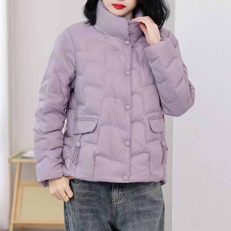 Daunenjacke Damen High-End-Damenbekleidung, neuer Wintermantel, kurze Entendaunenjacke, High-End-Sinn