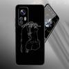 Abstract Art Line Phone Case For Xiaomi Mi 10T 11i 11T Note 10 11 Lite NE F1 POCO F3 M3 X3 GT NFC M4 X4 Pro 5G Soft Black Cover