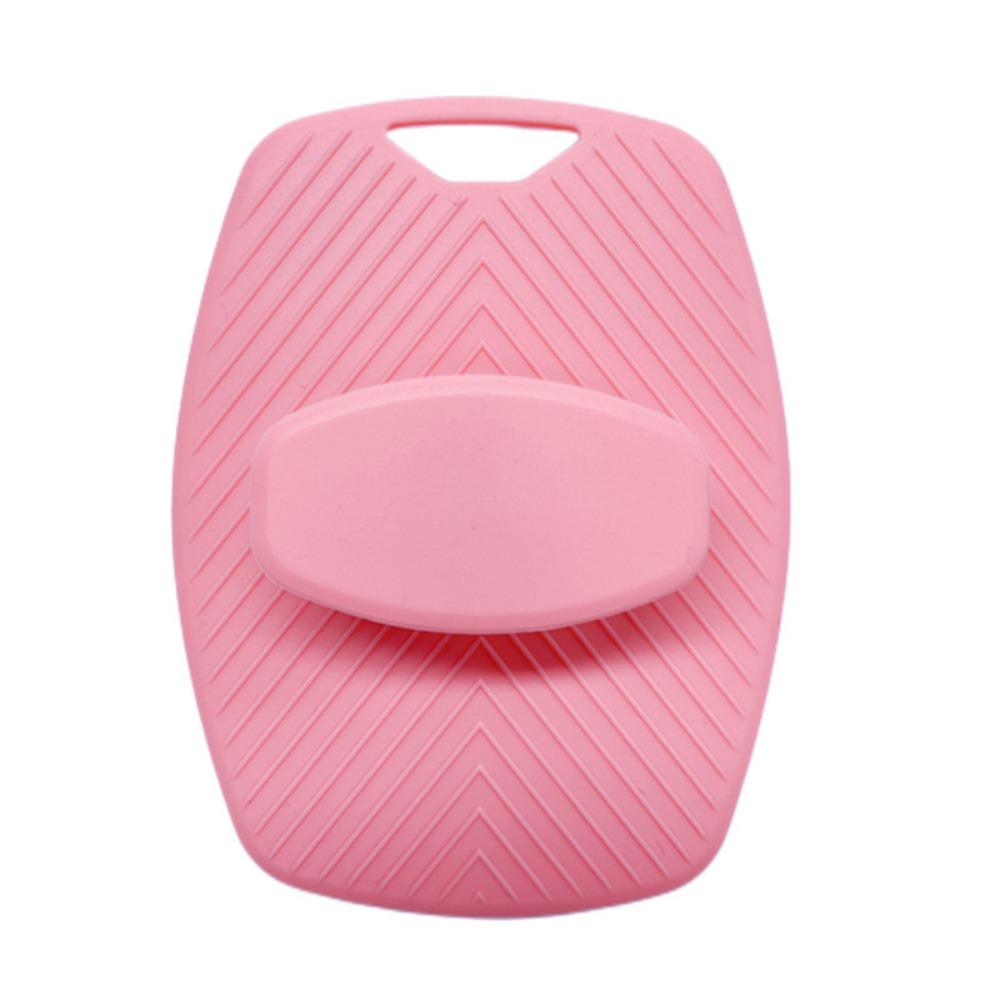 1Pc Exfoliating Silicone Brush Cleanser No Slip Handle Body Scrubber Cleans and Massages Skin Bathroom Accessories Bath Brush