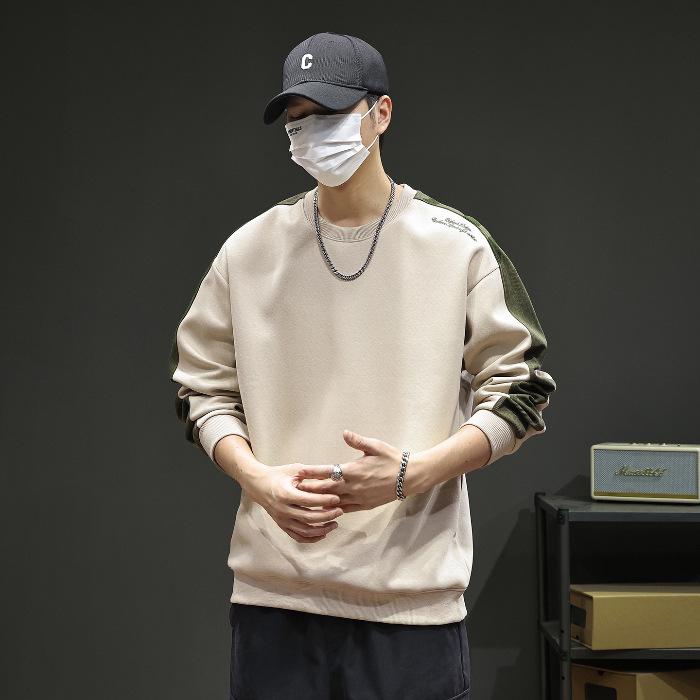 Men s Trendy Round Neck Hoodie - Spring/Autumn 2025 Collection 2XL