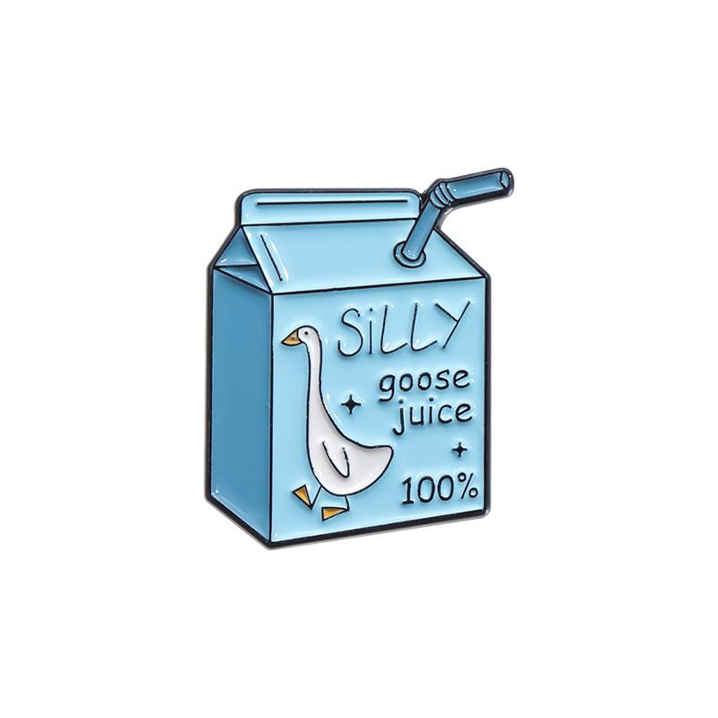 Animal Eyecatching Cartoon Duck Goose Brooch Collection In Alloy For Fun Accessories