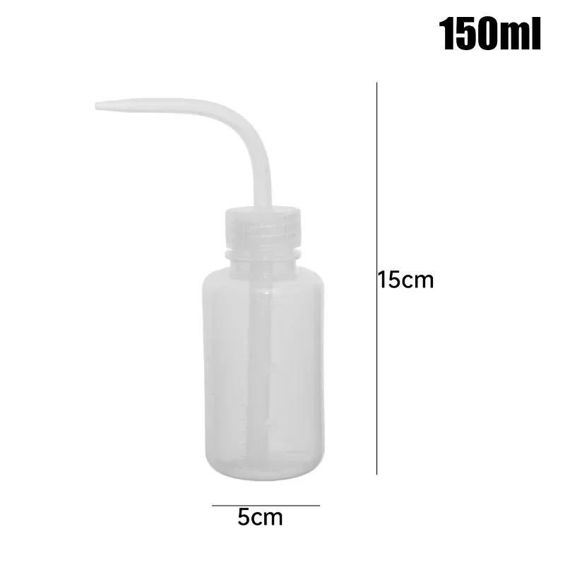 150/500/1000ml Tattoo Diffuser Squeeze Bottle White Plastic Soap Washing Cleaning Lab Squeeze Bottles for Chemistry Industry