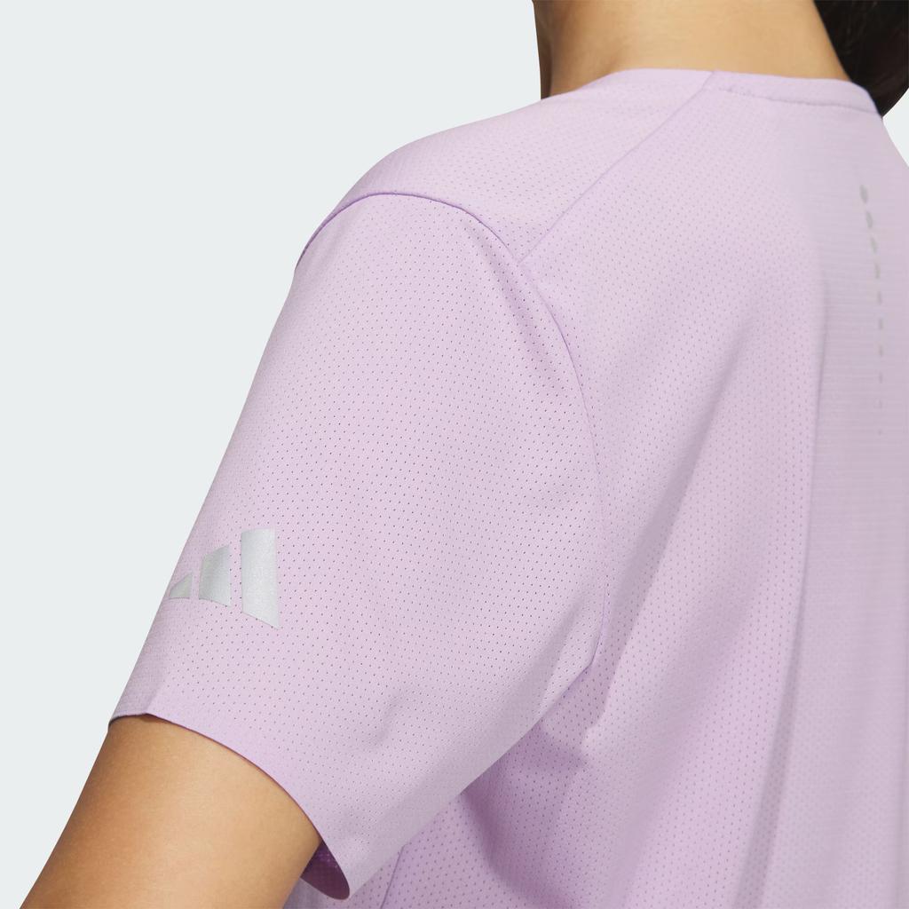 adidas Camiseta de Corrida Climacool Ess SS Secagem Rápida Feminina Tops KS3532