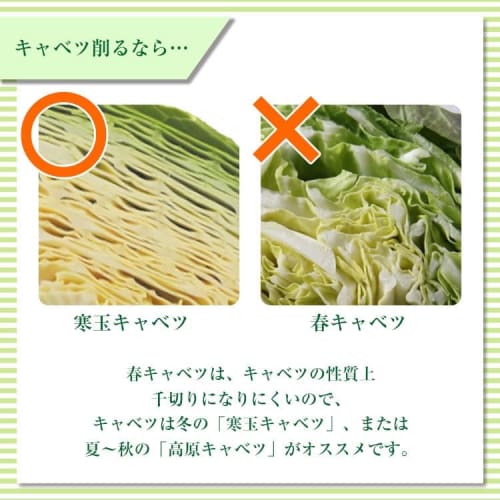 Kawabata Takisaburo Shoten Limited Edition Nonoji Cabbage Peeler, Cabpi MAX, Kitchen Goods, Time-Saving Peeler, Dual-Blade, Sharp, Fluffy Julienne, Po
