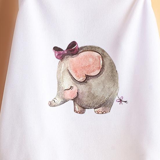 Dog Dress Thin Adorable Fabric Pet Cute Pattern Vest Dress Daily Dressing