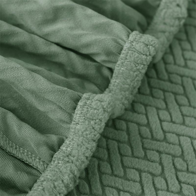 Thickened Jacquard Non-slip Chair and Table Cover for Home, Hotel, or Restaurant Dining.