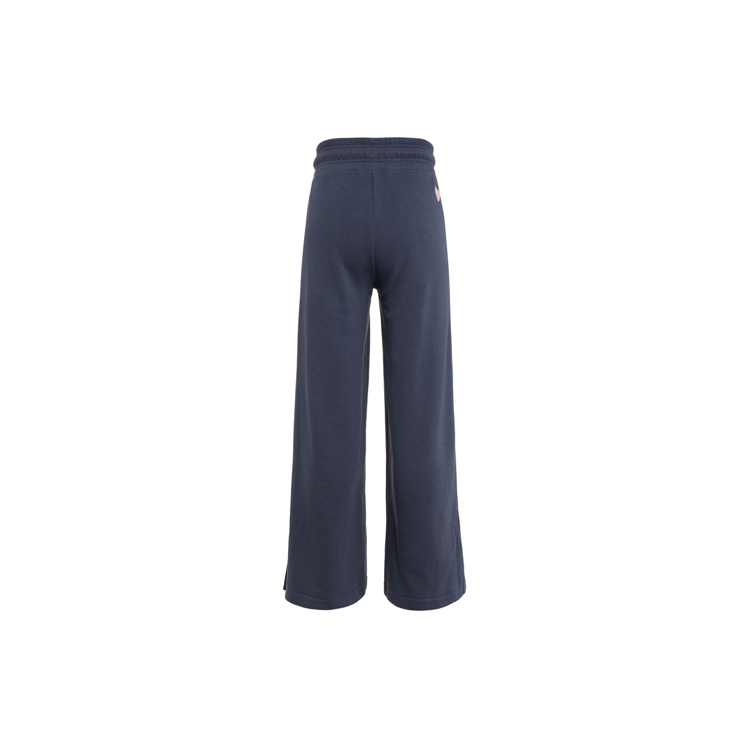 Adidas Originals Trefoil однотонные спортивные штаны с высокой талией и широкими штанинами — фото 3