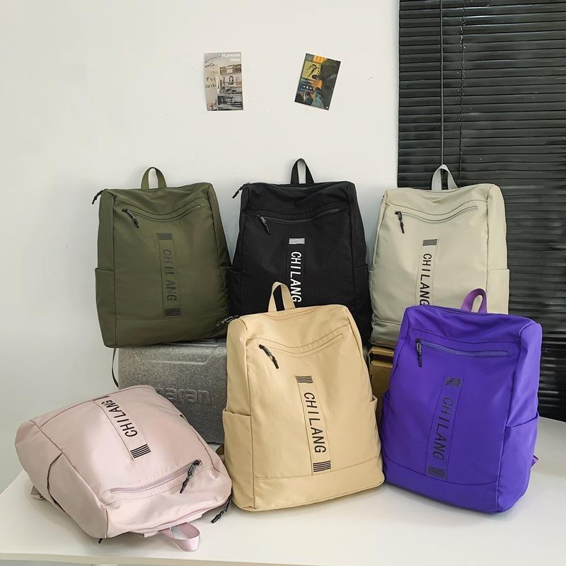 Men Large Capacity Backpack Middle School Student Schoolbag Women Outdoor Lightweight Travel Backpack