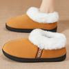 Pantofole da casa calde e soffici da donna: Foderato in Velluto, Cotone Spesso, Comfort Casuale per l'Uso Invernale
