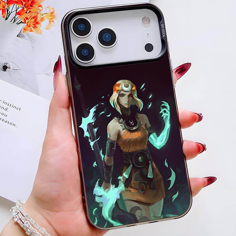 H-Hades Ii Game Phone Case For IPhone 17 Pro Max 16 Pro Max 15 14 13 11 12 Mini Xs X Xr 7 8 Plus Se Color Silver Cover