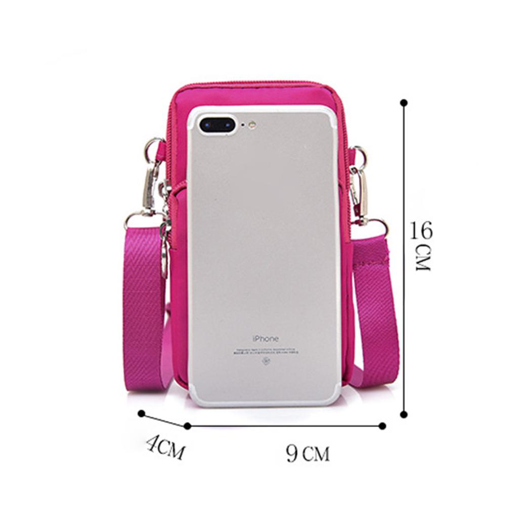Women Cellphone Shoulder Bag Card Portable Bag Card For Various Phone Size