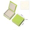 Flip Cover Jewelry Box  Jewelry Holder With Sponge Book Shaped Jewelry Box Flip Closure Necklace Storage Case For Gift