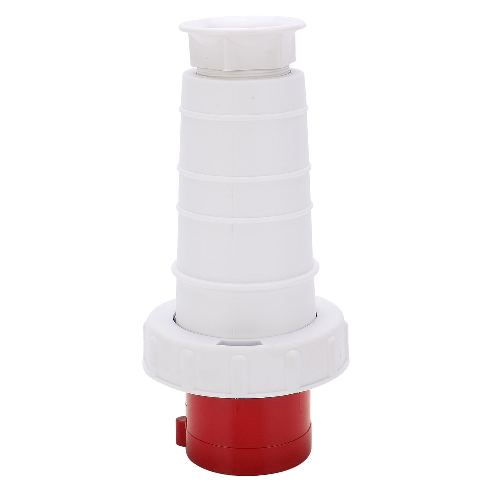 

380415V 63A Industrial Connector Power Plug 3P+E 4 Pin IP67 Waterproof for Aviation