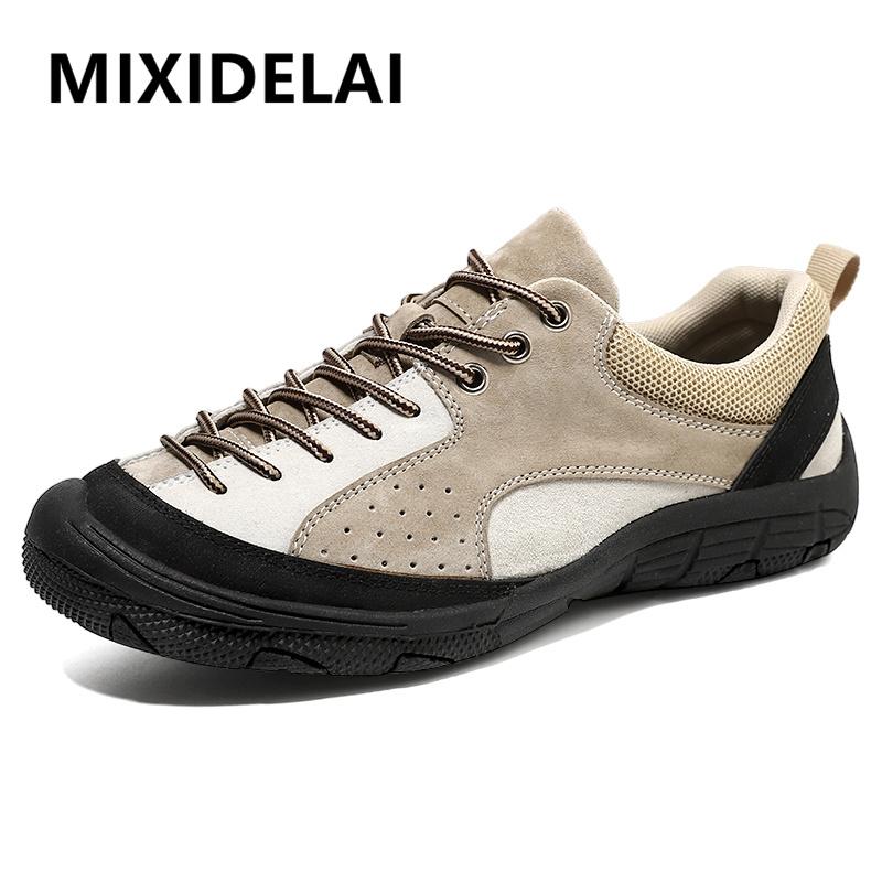 Neue Herren Freizeitschuhe aus echtem Leder, hochwertige, rutschfeste Sohle, bequeme Herren-Sneakers, Mokassins, große, flache Herrenschuhe