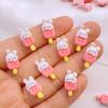 20Pcs New Cute Resin Mini Cartoon Rabbit Series Flat Back Manicure Parts Embellishments For Hair Bows Accessories