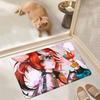 Game H-HololiveS H-Hakos Baelz Anime Hallway Carpet Washable Non-Slip Living Room Sofa Chairs Area Mat Kitchen Doormat Area Rug
