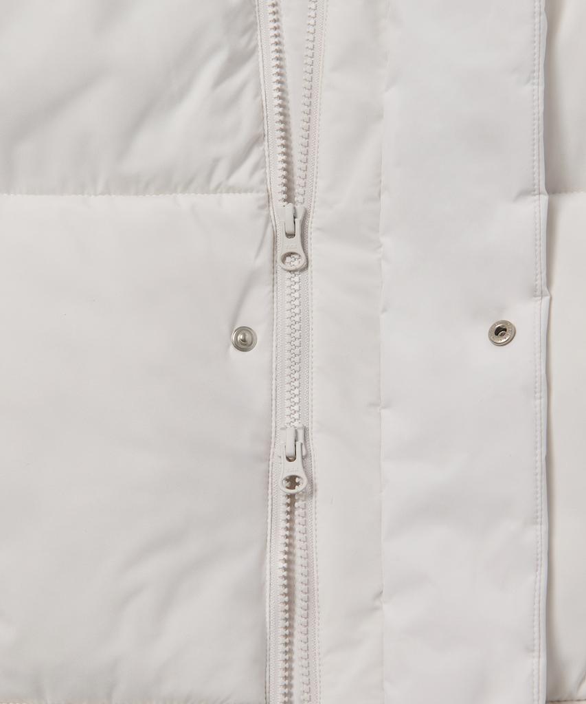 Musinsa Standard Daily Puffer Hooded Short Padded Jacket [Dusty Cream]
