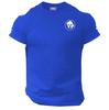 Blood Spartan T Shirt Pocket Gym Clothing Bodybuilding Training Workout Mma Top