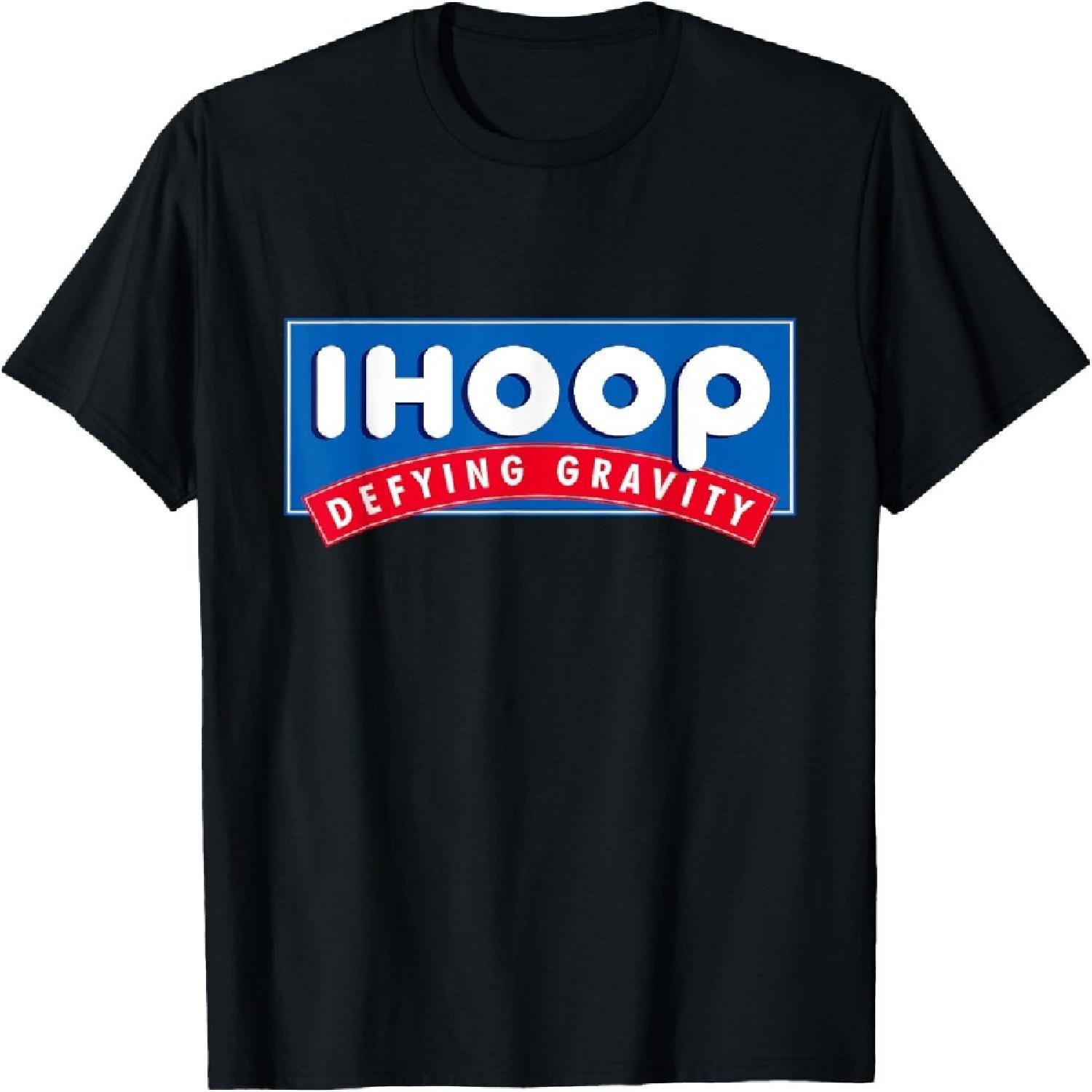 Ihoop I hoop Defying Gravity - Basketball & Basketballer T-Shirt XXXXXL разноцветный