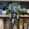 Artificial Spider Plant & Fern Hanging Decor - Trailing Green Vines for Wall & Ceiling