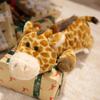 Giant Fluffy Giraffe Plush Toys Sleeping Pillow Cute Animal Stuffed Wild Giraffe Dolls Floor Mat Girls Birthday Gift