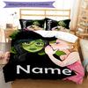 3pcs The Wizard of Oz3 Cover Set - Personalized Name, HD Printed Bedding with 1 Cover and 2 Pillowcases - Perfect for Home Decor, Easy Care