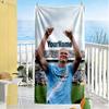 Haaland Personalized Name Beach Towel Super Soft & Absorbent For Beach Bathroom Outdoor Swimming Pool Camping Picnic Yoga Diving Vacation Accessories