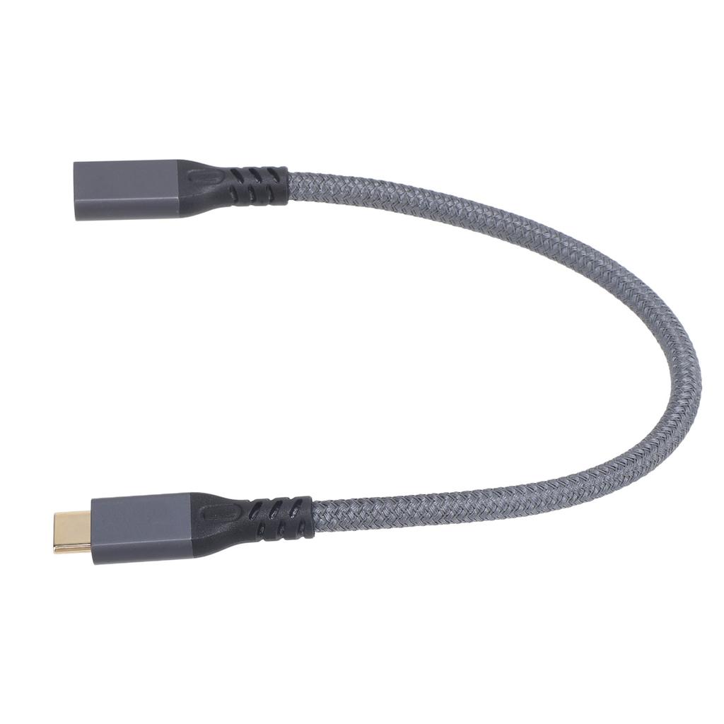 USB C Extension Cable Male To Female 20Gbps Transfer 240W Fast Charging 4K 60Hz Video USB C 3.2 Gen 2 Extender Cord for