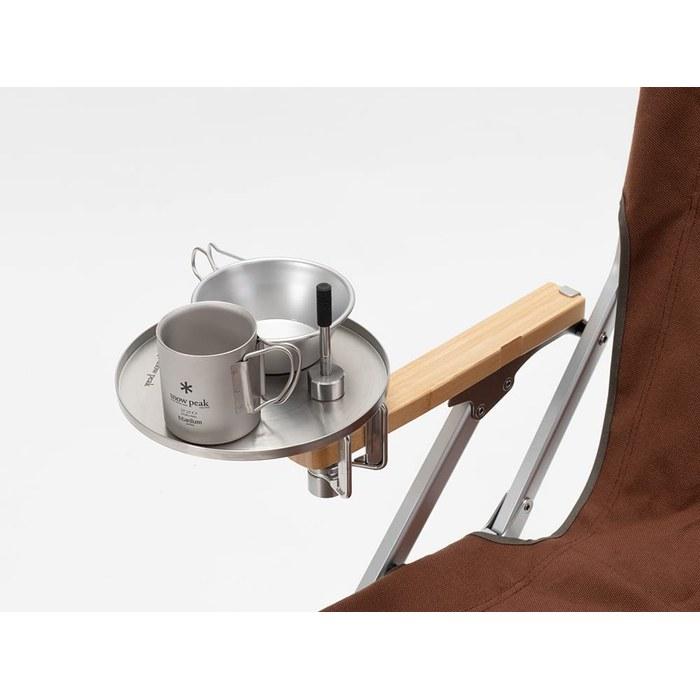 Snow Peak IGT Tabletop Architect Side Tray CK-304 Silver 200x28mm