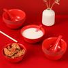 20PCS Thickened Disposable Rice Bowl Rice Husks Fruits Bowl Durable Party Bowl  Fast-food Restaurant