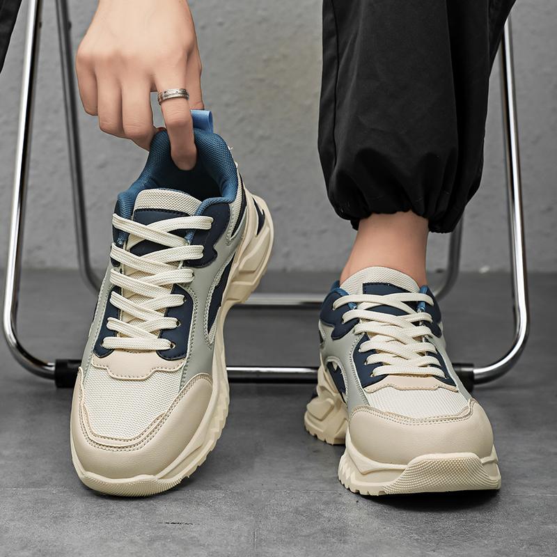 Men’s Jogging Sports Shoes Casual Shoes Street Style Running Sneakers Shoes for Students Over Sized Shoes