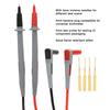 P1505 150cm 1000V 10A Universal Multimeter Test   Probe Cable Silicone Wrap Copper Needle
