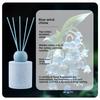 Perfume Bottle Simple Glass Bottle Household Living Room Bedroom Toilet Decoration Screw Fragrance Bottle Expansion Bottle