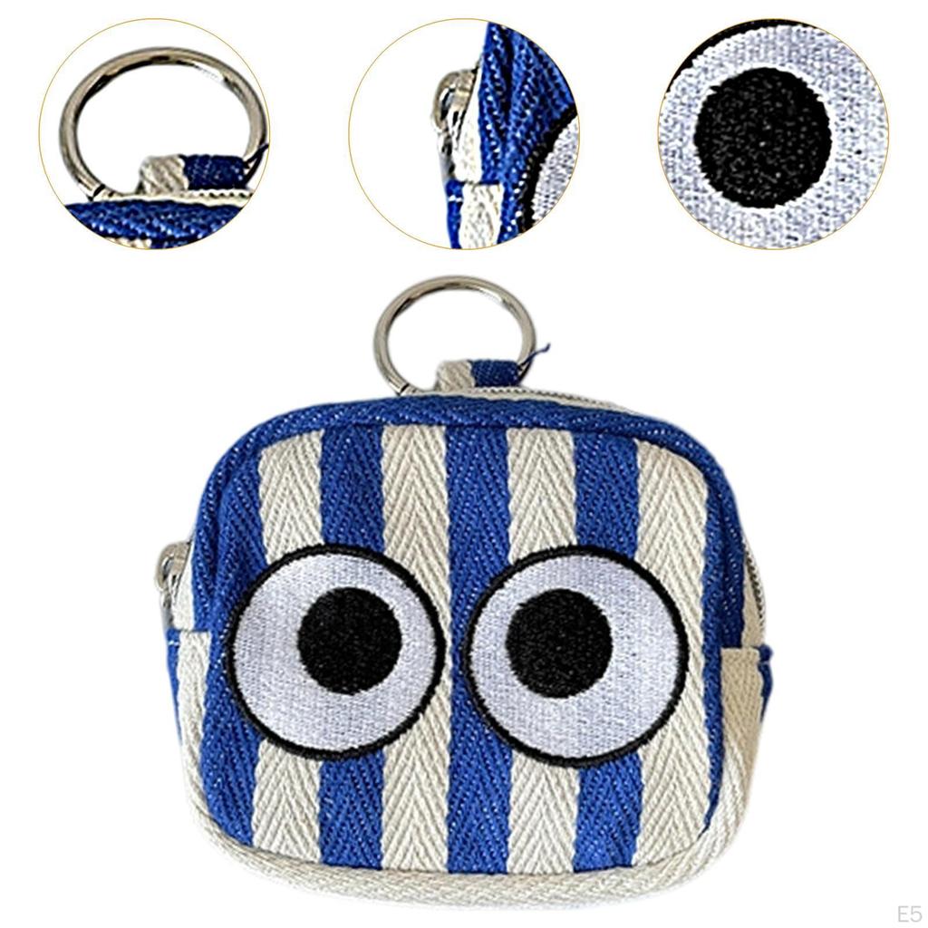 Compact Purse Pouch for Lipstick And Receipts with Zipper, Earphone Case Shopping Camping