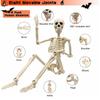 90cm Halloween Skeleton Decor Poseable Joints For Creepy Positions, Perfect For Yard/haunted House Displays Skeleton Props